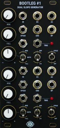 Eurorack Module Bootleg #1 DUAL SLOPE GENERATOR from Sdkc Instruments