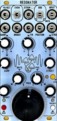 Eurorack Module white rings from Blue Lantern Modules