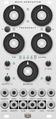 Eurorack Module Wave Generator from Twang Modular