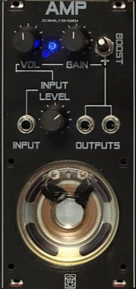 Eurorack Module AMP from Tear Apart Tapes