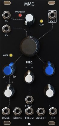 Eurorack Module MMG - Black Panel from Mörk Modules