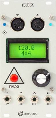 Eurorack Module zCLOCK from Motovilo