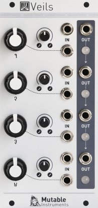 Eurorack Module Veils from Mutable instruments