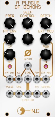 Eurorack Module A Plague of Demons from Nonlinearcircuits