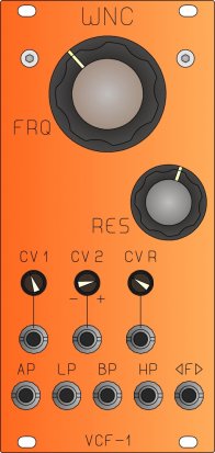 Eurorack Module VCF-1 from Other/unknown