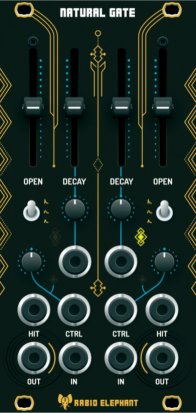 Eurorack Module Natural Gate from Rabid Elephant