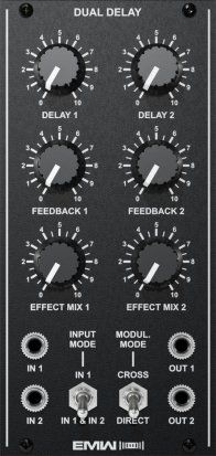 Eurorack Module DUAL DELAY from EMW