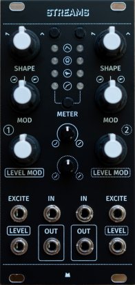 Eurorack Module Streams - Black Panel from Mörk Modules