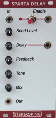 Eurorack Module Sparta Delay from Stereoping