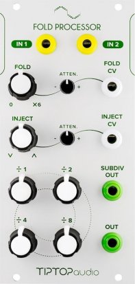 Eurorack Module Fold Processor from Tiptop Audio