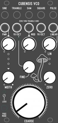 Eurorack Module BLM Cubensis VCO from Blue Lantern Modules