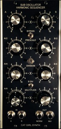 MU Module CS01 Sub Oscillator / Harmonic Sequencer from CGS