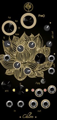 Eurorack Module chloe stereo inside tube mk2 from Bizarre Jezabel
