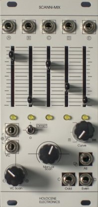 Eurorack Module SCANNI-MIX from Holocene Electronics