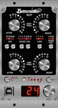 500 Series Module EQ 502P from Bettermaker