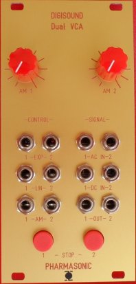 Eurorack Module Digisound Dual VCA from Pharmasonic