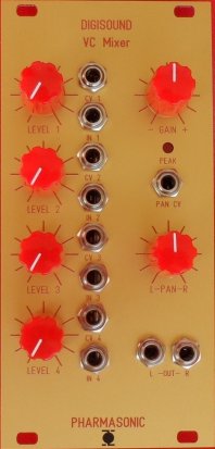 Eurorack Module Digisound VC Mixer from Pharmasonic