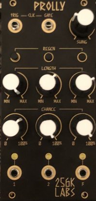 Eurorack Module PROLLY from 256klabs