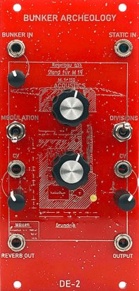 Eurorack Module DE-2 Bunker Archeology from Djupviks Elektronik