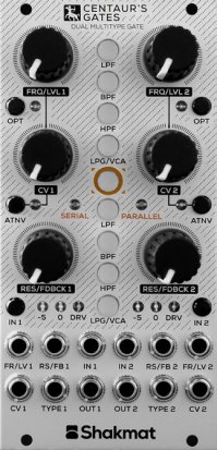 Eurorack Module Centaur's Gates from Shakmat