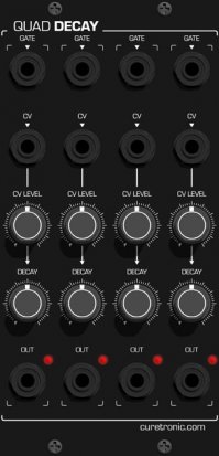 MU Module Quad CV Decay from Curetronic