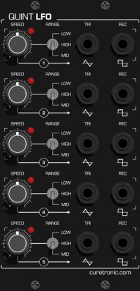 MU Module Quint LFO from Curetronic