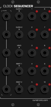 MU Module Clock Sequencer from Curetronic