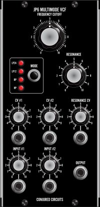 MU Module JP6 Multimode VCF from Conjured Circuits