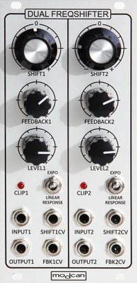 Eurorack Module DUAL FREQSHIFTER from Modcan