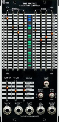 MU Module The Matrix Algorithmic Composer – Model 1660 from Synthetic Sound Labs