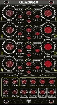 Eurorack Module intellijel Quadrax (Audio Parasites Black panel version) from Other/unknown