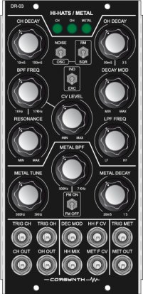 MU Module DR-03 Hi-Hats/Metal from Corsynth