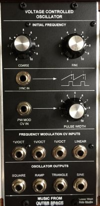 MU Module Voltage Controlled Oscillator from MFOS