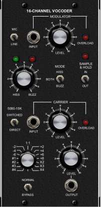 MU Module Vaperware 12345 16-Channel Vocoder (2-wide) from Other/unknown