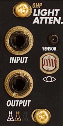 Eurorack Module 0hp Light Attenuator from Herzlich Labs