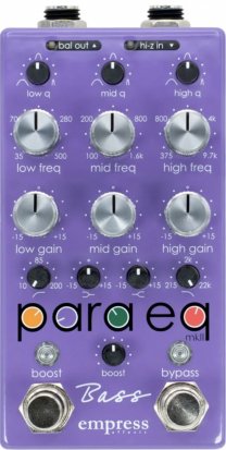 Pedals Module Bass ParaEq from Empress Effects