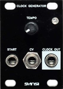 Eurorack Module Clock Generator from Syinsi