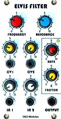 Eurorack Module Elvis Filter from D&D Modules