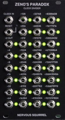 Eurorack Module Zeno’s Paradox from Nervous Squirrel