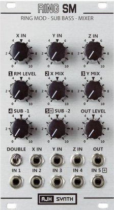 Eurorack Module Ring SM (Silver) from AJH Synth