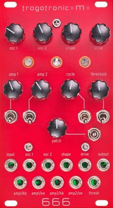 Eurorack Module m666 from Trogotronic