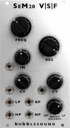 Eurorack Module SEM 20 from Bubblesound Instruments