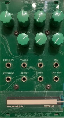 Eurorack Module  Cthulhu (2nd run w. Green panel) from Razmasynth