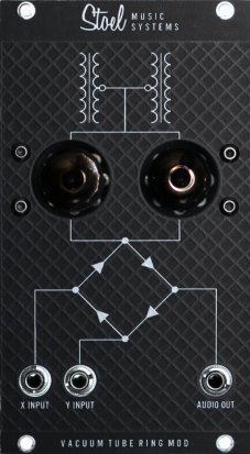 Eurorack Module Vacuum Tube Ring Mod, Dark Mode from Stoel Music Systems