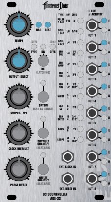 Eurorack Module ADE-32 Octocontroller from Abstract Data