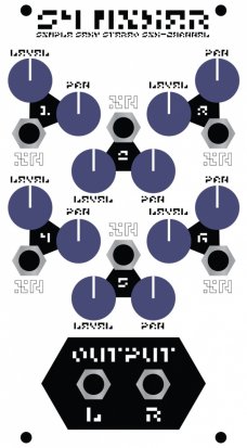 Eurorack Module S4 Mixer from Other/unknown