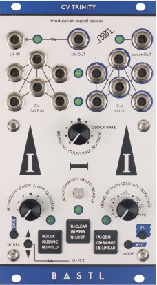 Eurorack Module CV Trinity – Aluminum Panel from Bastl Instruments