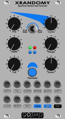 Eurorack Module XRandomy from Qosmo Modular