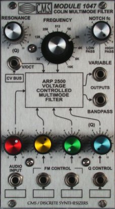 Eurorack Module 1047 Colin Multimode Filter from CMS