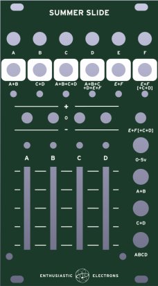 Eurorack Module Enthusiastic Electrons Summer Slide v0.1 from Other/unknown